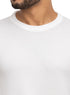 White Design 1151Knit Rount T-Shirt